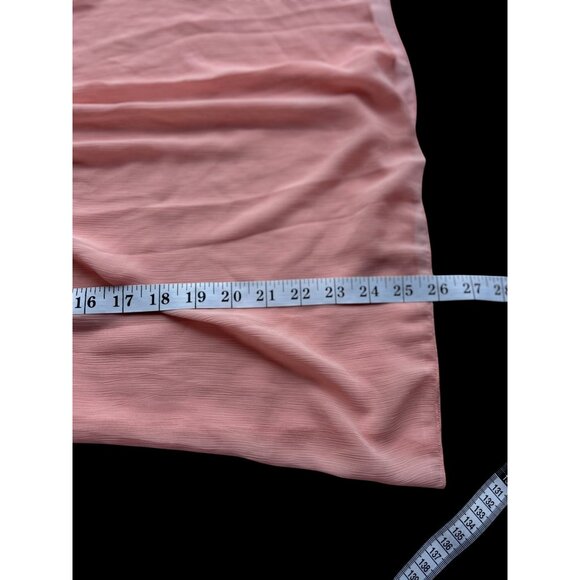 Pink Lace-Trimmed Sleeveless Blouse By Twenty One - Picture 6 of 7